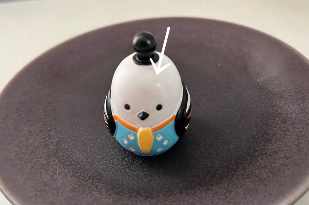 【新品未使用】シマエナガ　ひな祭り お内裏様 お雛様　2点セット ⑤