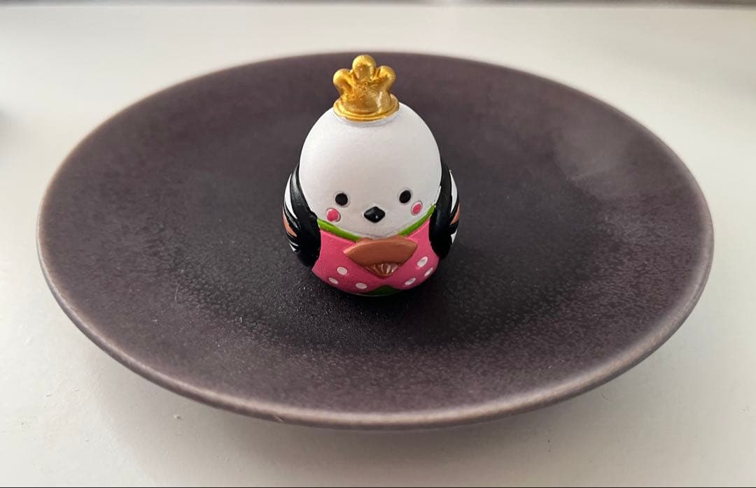 【新品未使用】シマエナガ　ひな祭り お内裏様 お雛様　2点セット ⑤