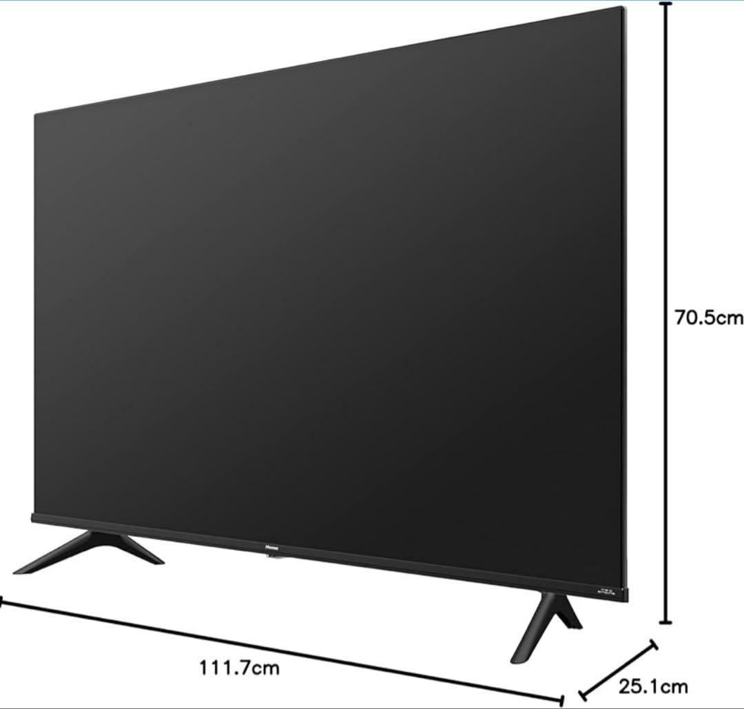 Hisense 50V型　液晶テレビ