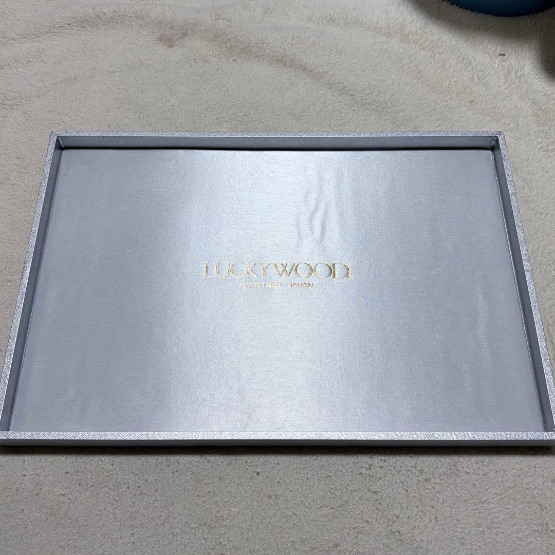 未使用 ラッキーウッド カトラリーセット 16本 LUCKYWOOD