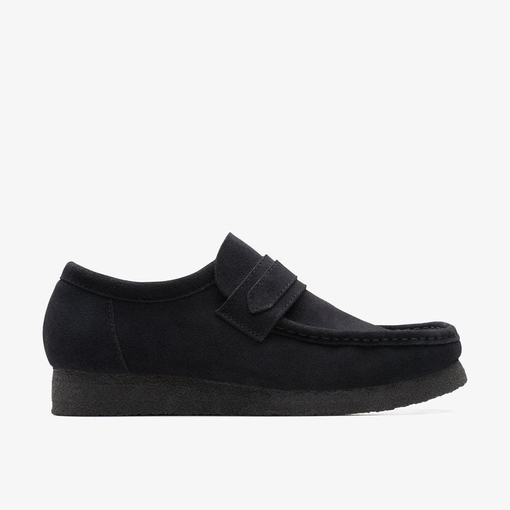 Clarks ワラビーローファー UK7.5 美品 定26,400円 スウェード