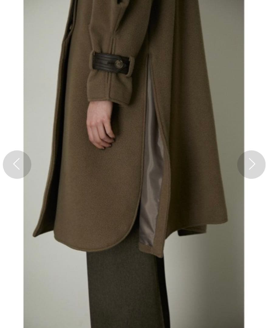 美品【RIM.ARK】Cashmere blend poncho CT
