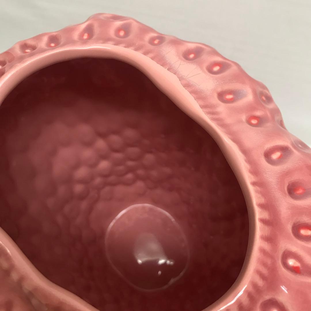 ストロベリー フラワーベース Lサイズ ピンク　Aタイプ アウトレット品