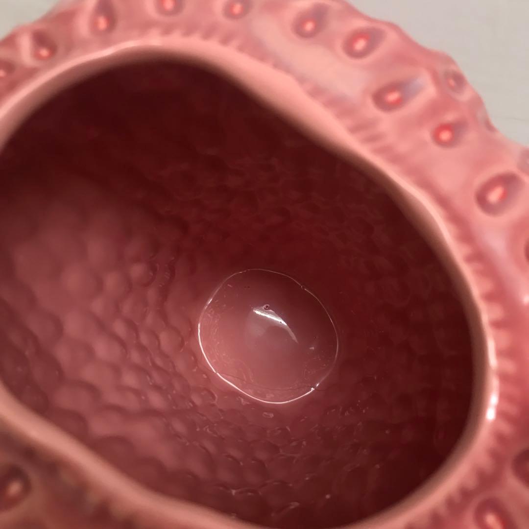 ストロベリー フラワーベース Lサイズ ピンク　Aタイプ アウトレット品