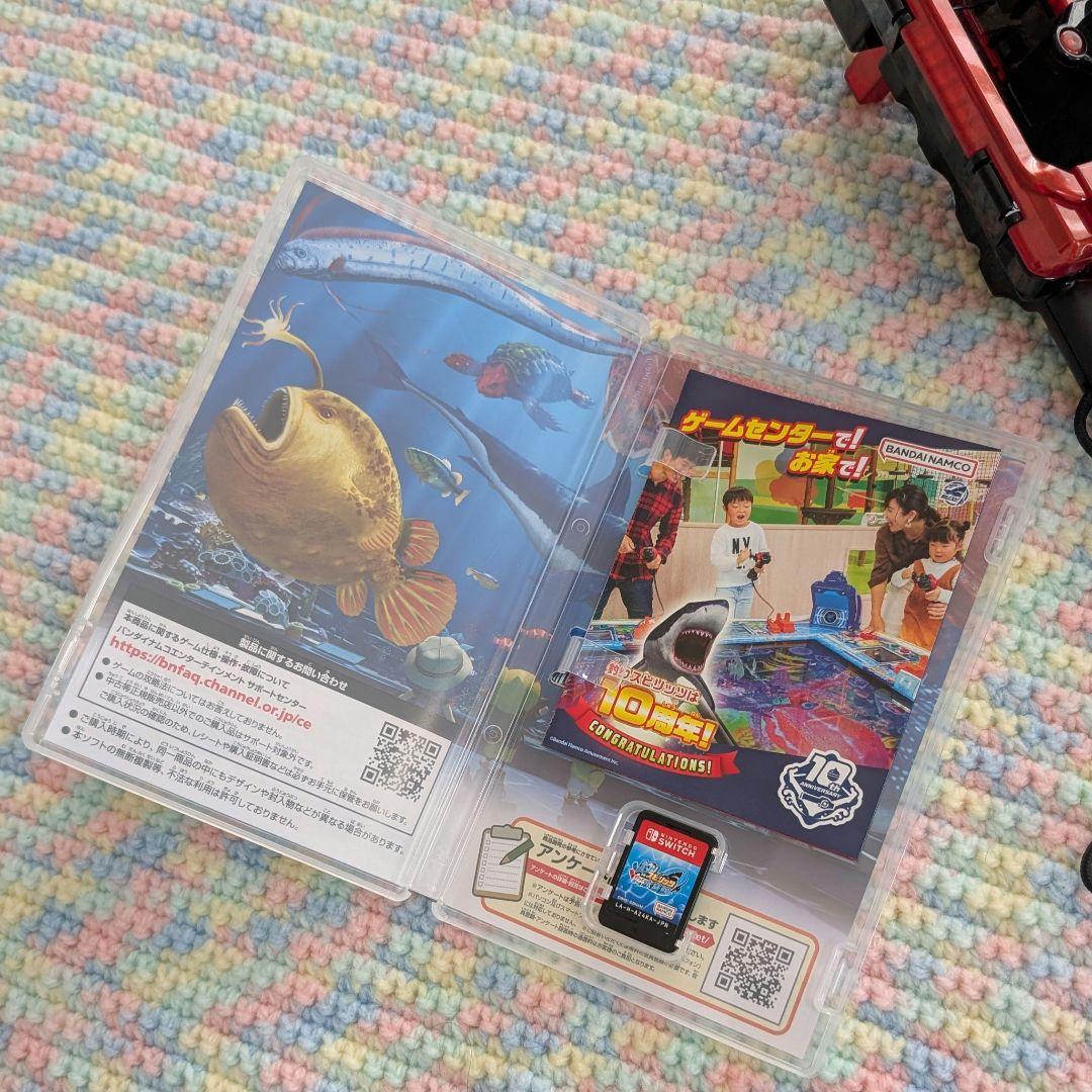 釣りスピリッツ 釣って遊べる水族館 Switch 　サオコン２つ付き