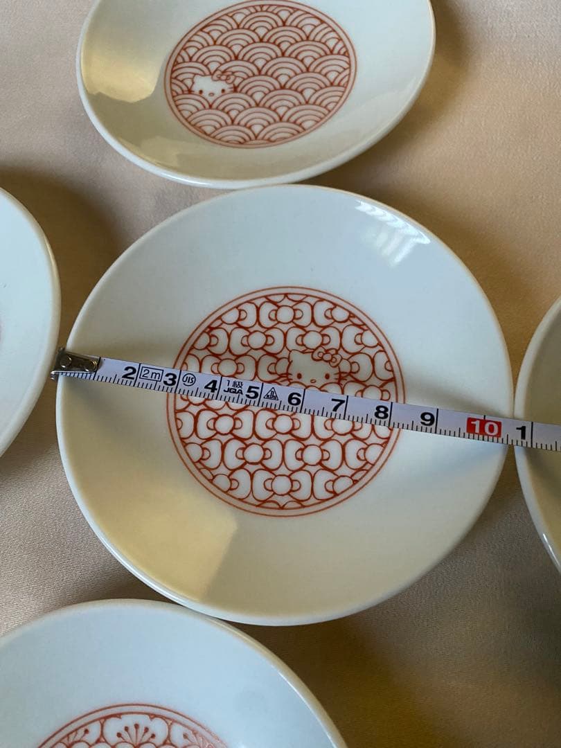 橘吉✖️ハローキティ小皿5枚セット