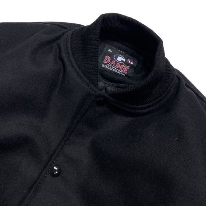 ジャケット・アウター Game Sportswear Varsity Jacket black