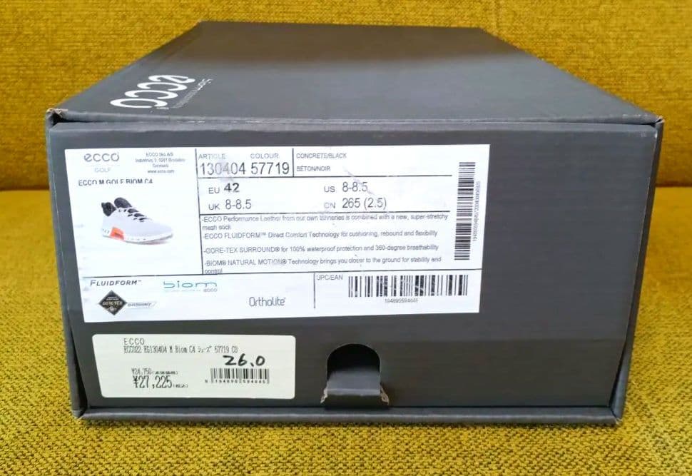 ecco エコー ゴルフシューズ 26.0cm