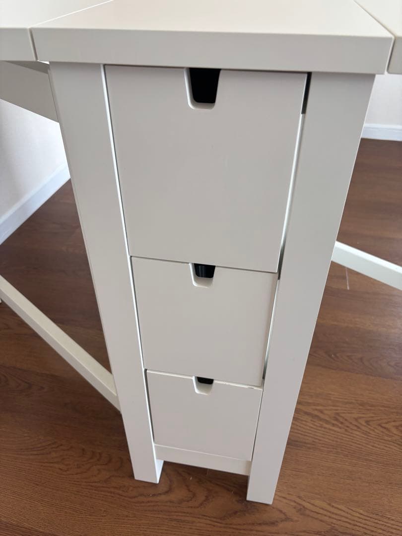 IKEA NORDEN ノールデン ゲートレッグテーブル ホワイト 折りたたみ