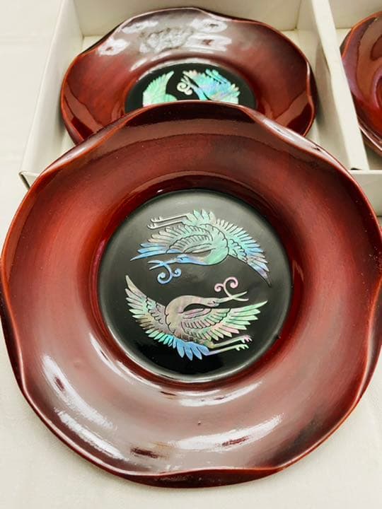 螺鈿茶托