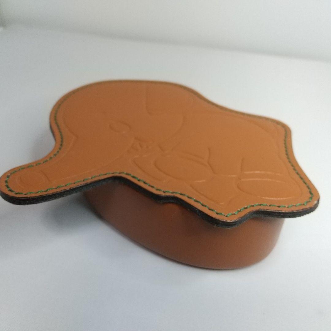 valextra × 佐藤製薬 コラボ品 サトちゃん レザー 小物入れ
