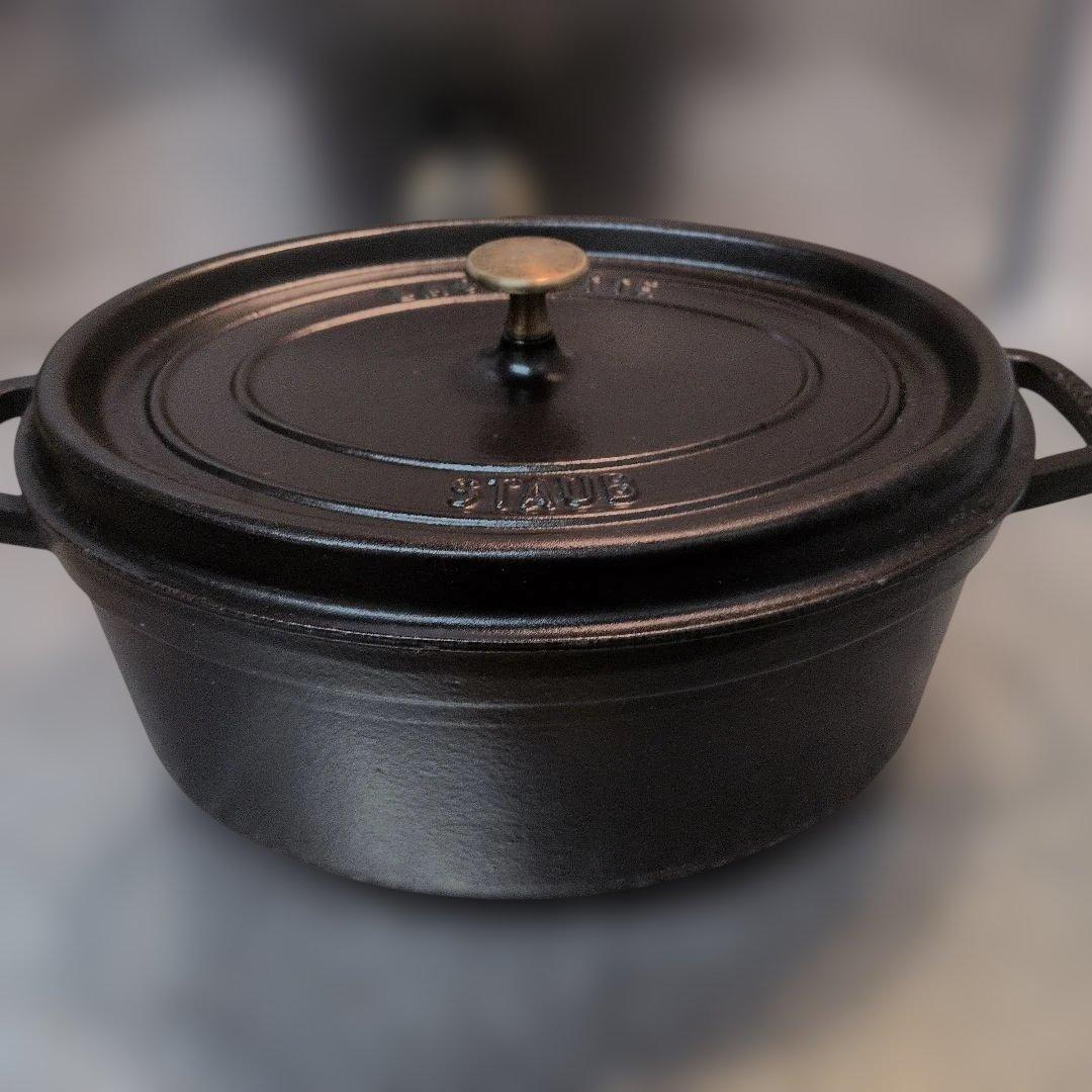 ②STAUB ストウブ ココット オーバル 31cm