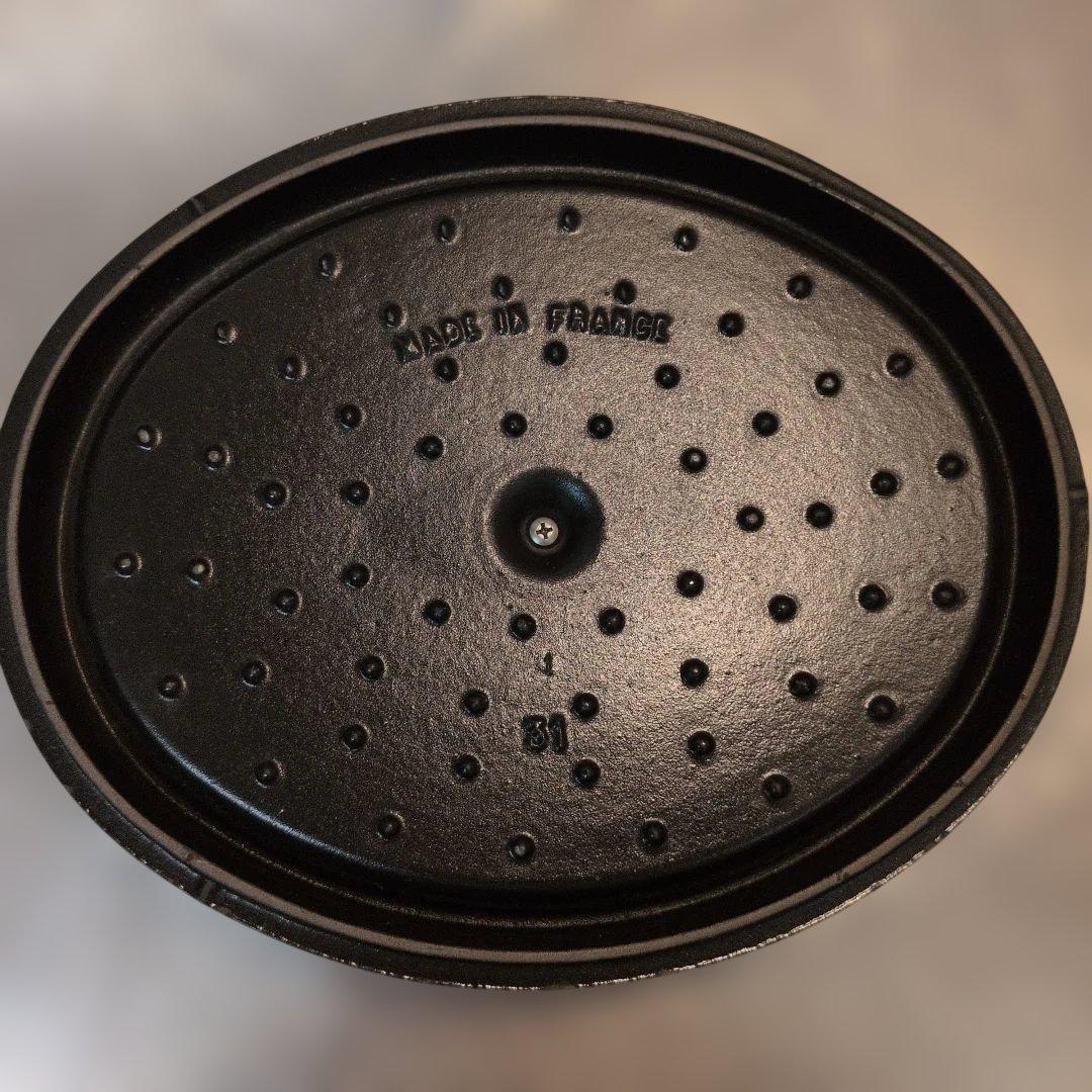 ②STAUB ストウブ ココット オーバル 31cm