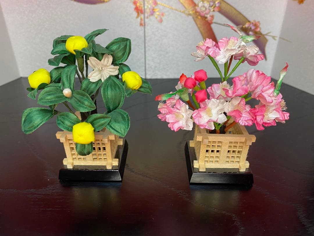 東京久月　木目込人形　ほのか　親王平飾り・頭　杉田明十志　原作・木目込　木村　綾