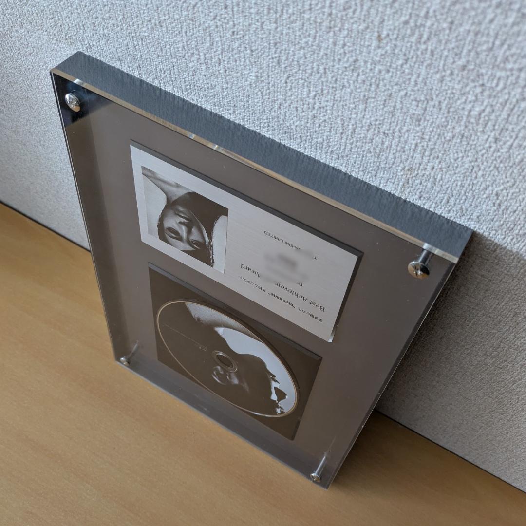 宇多田ヒカル 非売品 DEEP  予約コンテスト クリアボード額