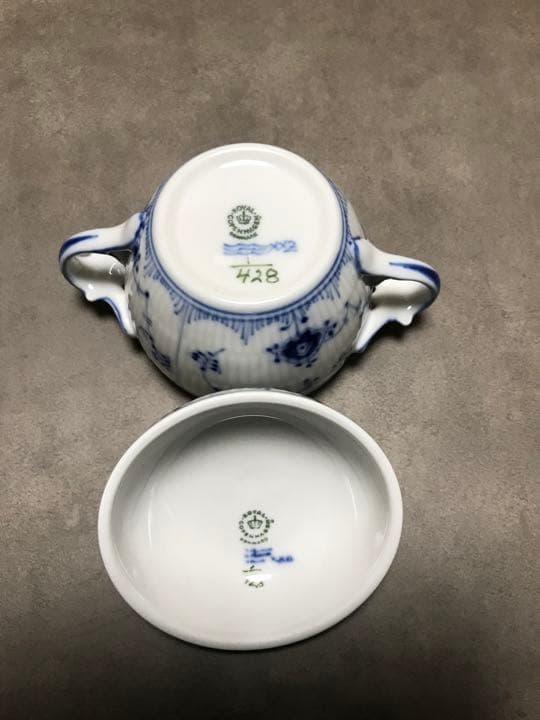 ロイヤルコペンハーゲン　ブルーフルーテッド　コーヒー21点セット