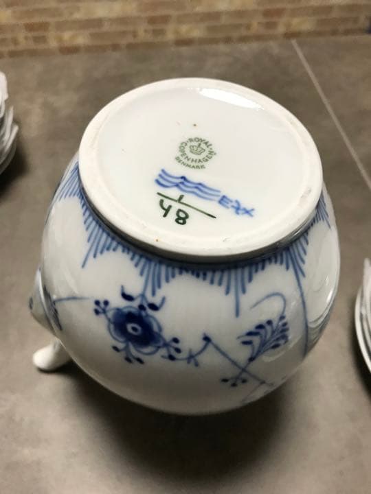 ロイヤルコペンハーゲン　ブルーフルーテッド　コーヒー21点セット