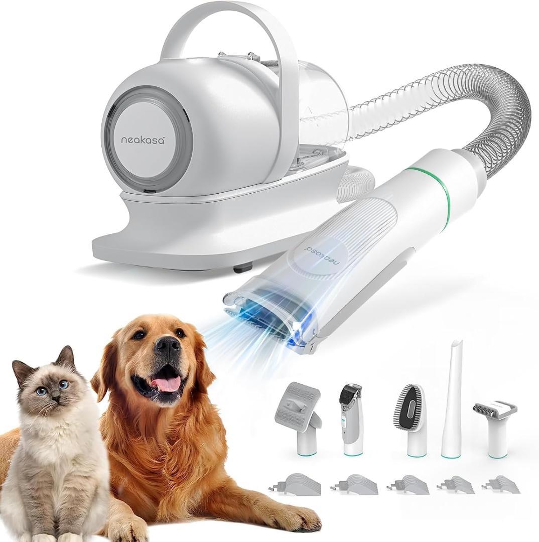 【吸引しながらカット】Neabot ペットバリカン掃除機一体型 P1 PRO
