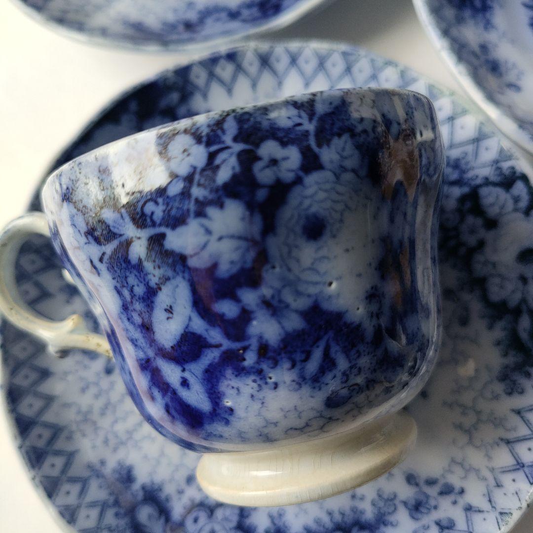 美品　JARDINIERE　c&s 　5客セット　フランスアンティーク