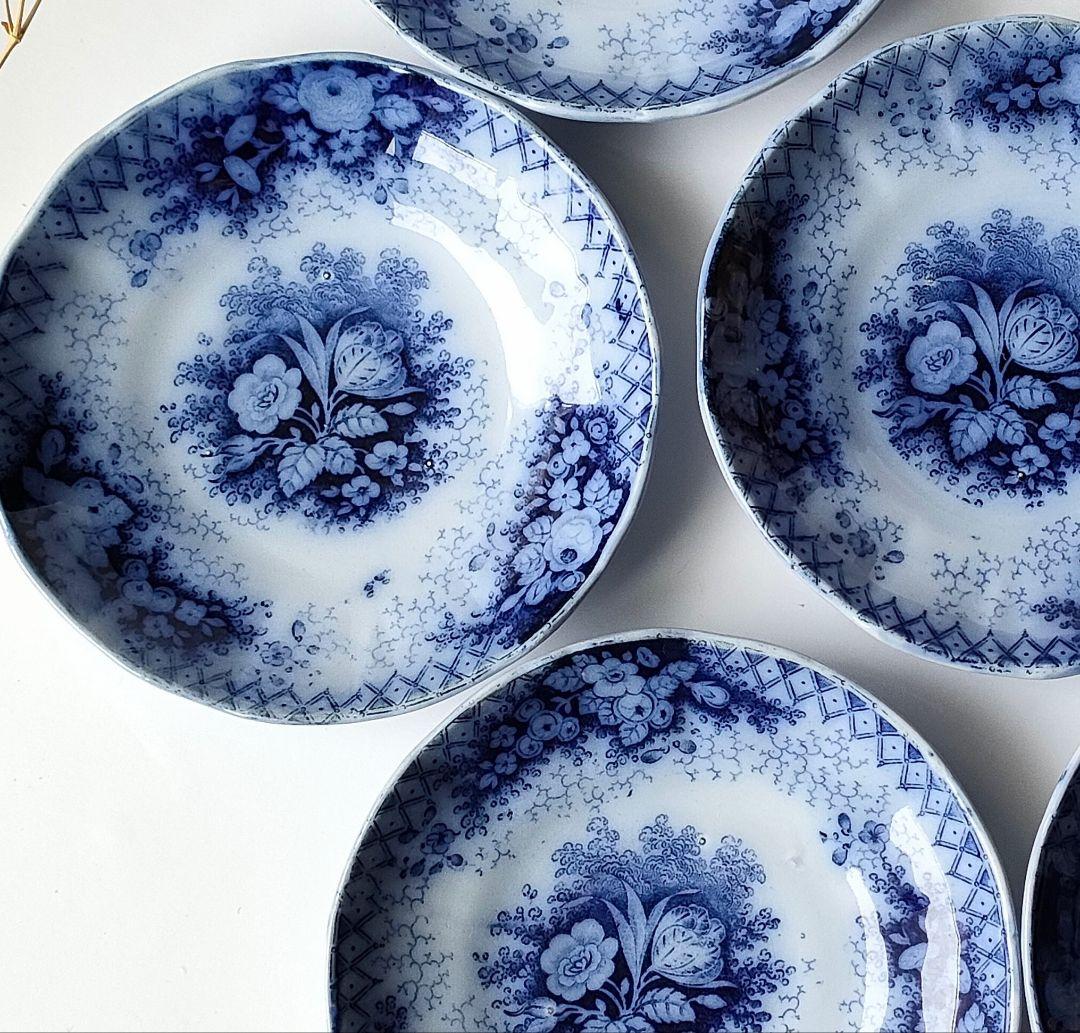 美品　JARDINIERE　c&s 　5客セット　フランスアンティーク