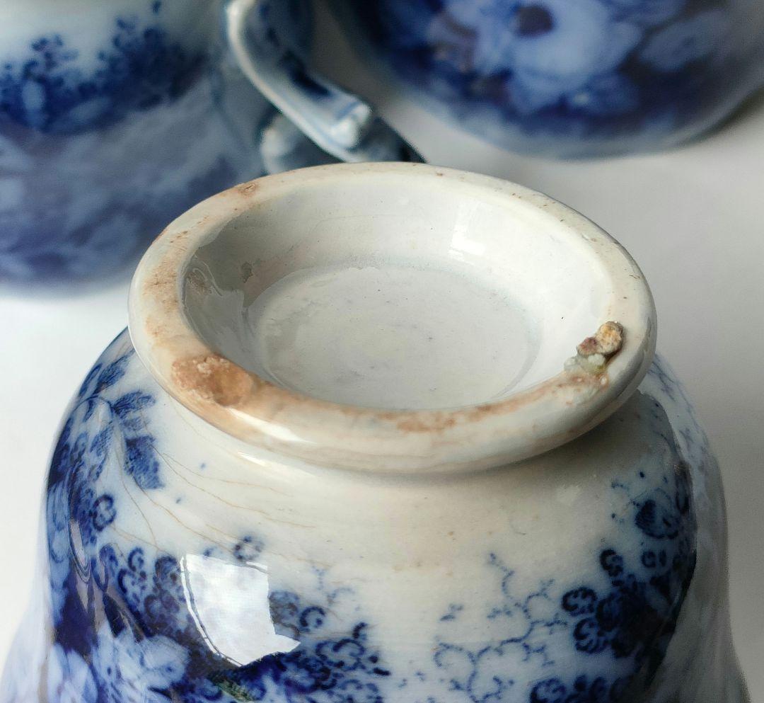 美品　JARDINIERE　c&s 　5客セット　フランスアンティーク