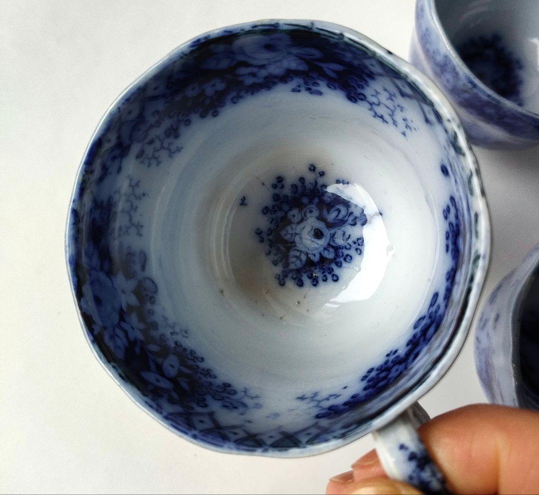美品　JARDINIERE　c&s 　5客セット　フランスアンティーク