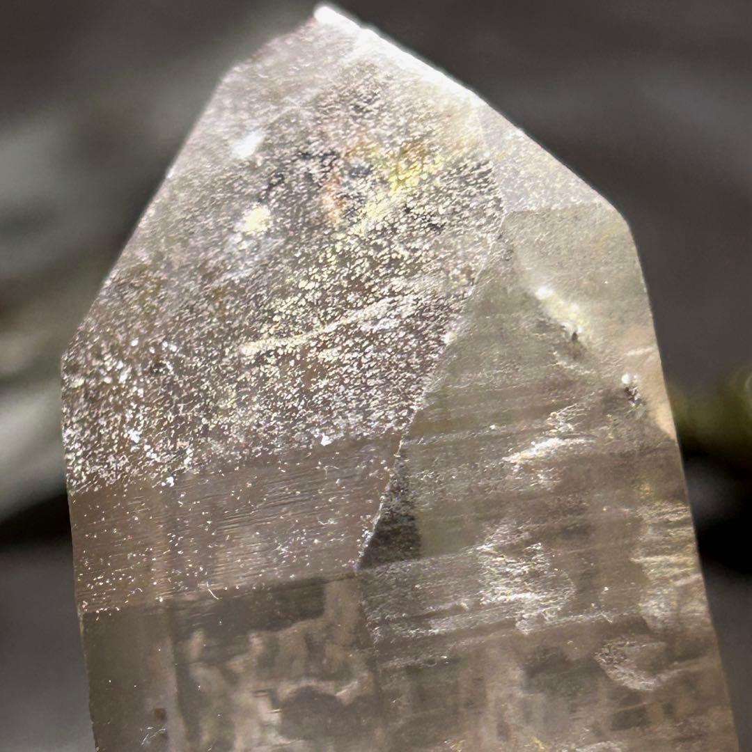 ☆別格高級品！マニカラン　ファントムクォーツ　水晶　原石　来福開運秘宝③