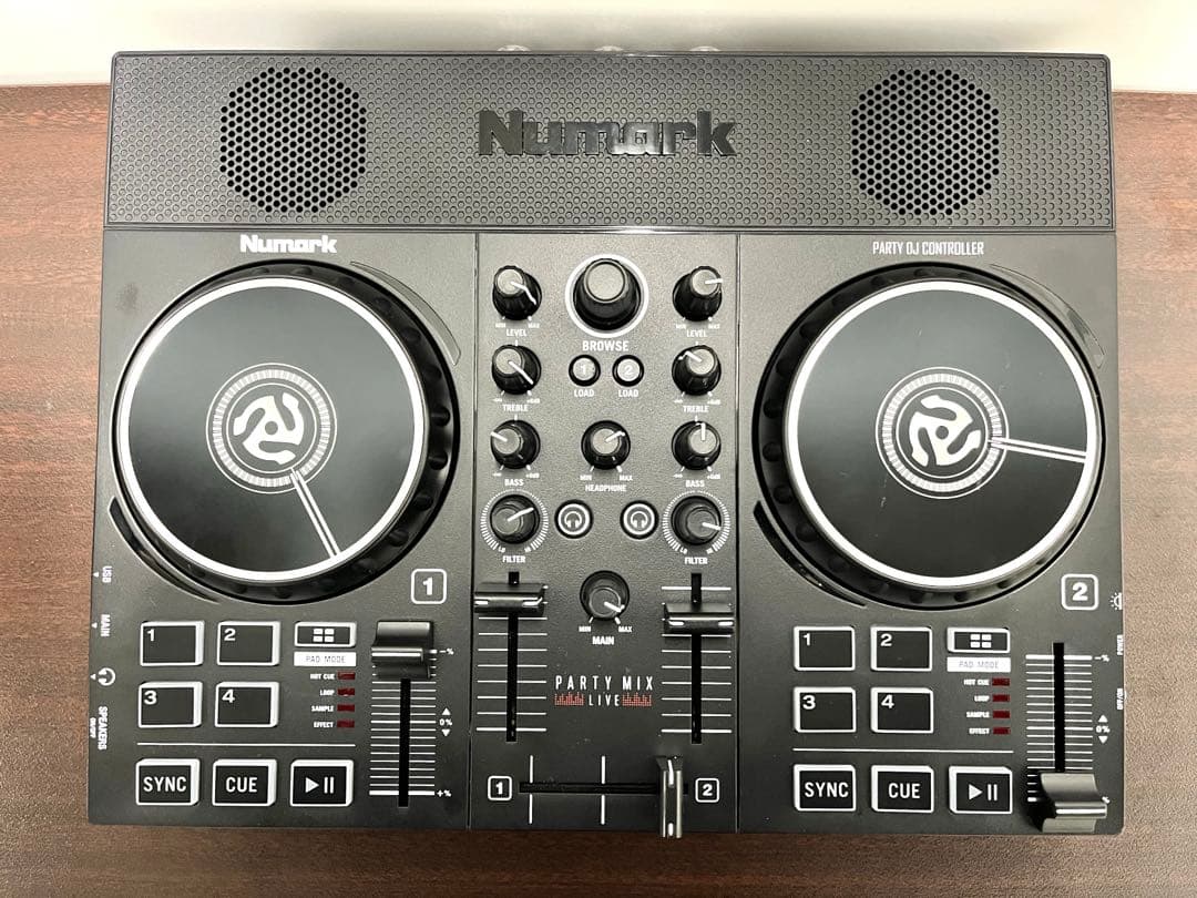 yum　Numark PARTY MIX LIVE DJコントローラー