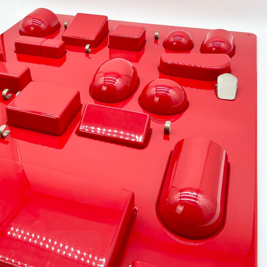 Vitra ウーテンシロ 1 Uten Silo I レッド 壁掛け 収納