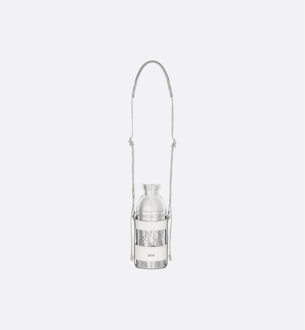 Dior Aqua ストラップボトル　タンブラー　ボトル　ホワイト　シルバー