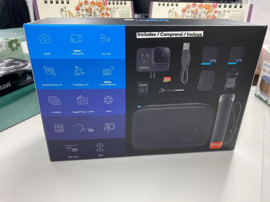 【 Gopro】 Hero8 CHDCB-801-XX 限定セット 並行輸入品