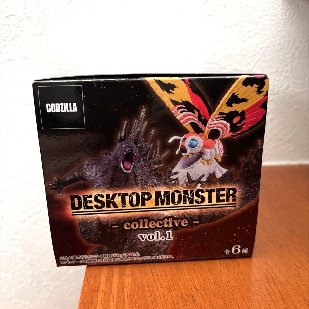 デスクトップモンスター　ゴジラ、モスラ、キングギドラ　3種類