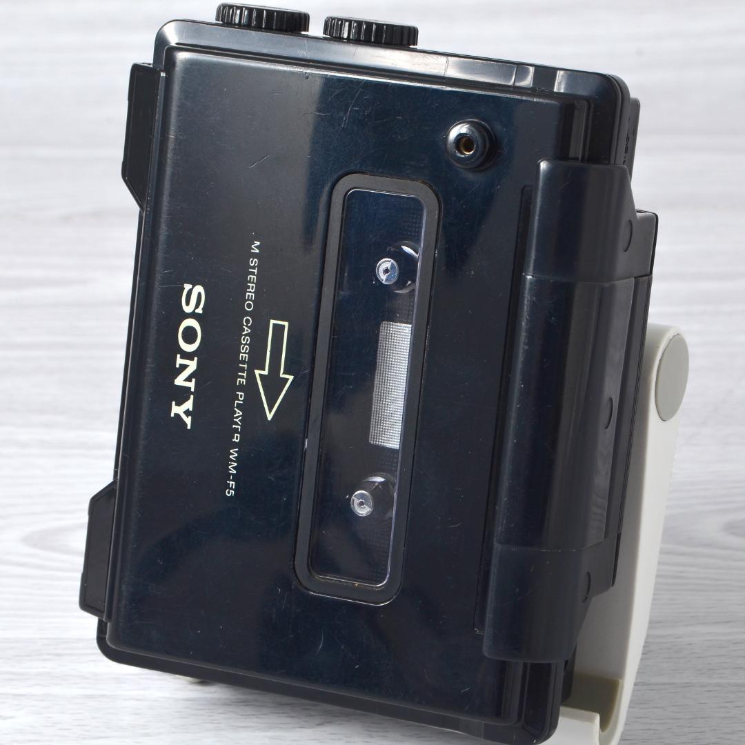 SONY WALKMAN WM-F5 スポーツウォークマン ブラック 整備済