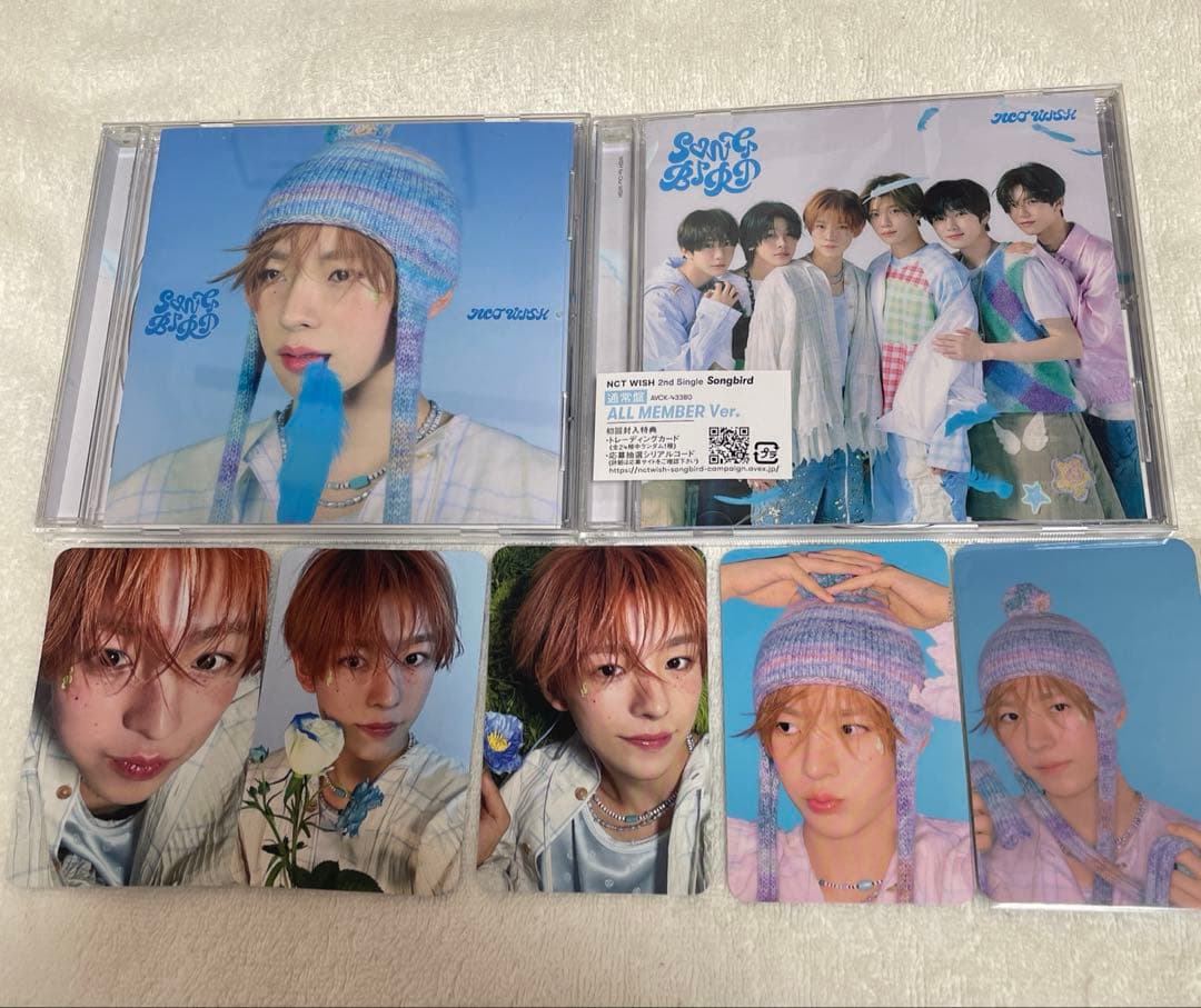 NCT WISH SongBird ユウシCD+トレカ全セット
