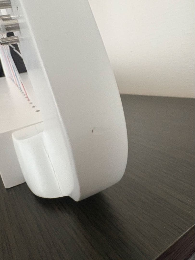 ホワイト　白　ハープ 23弦　専用ケース付き
