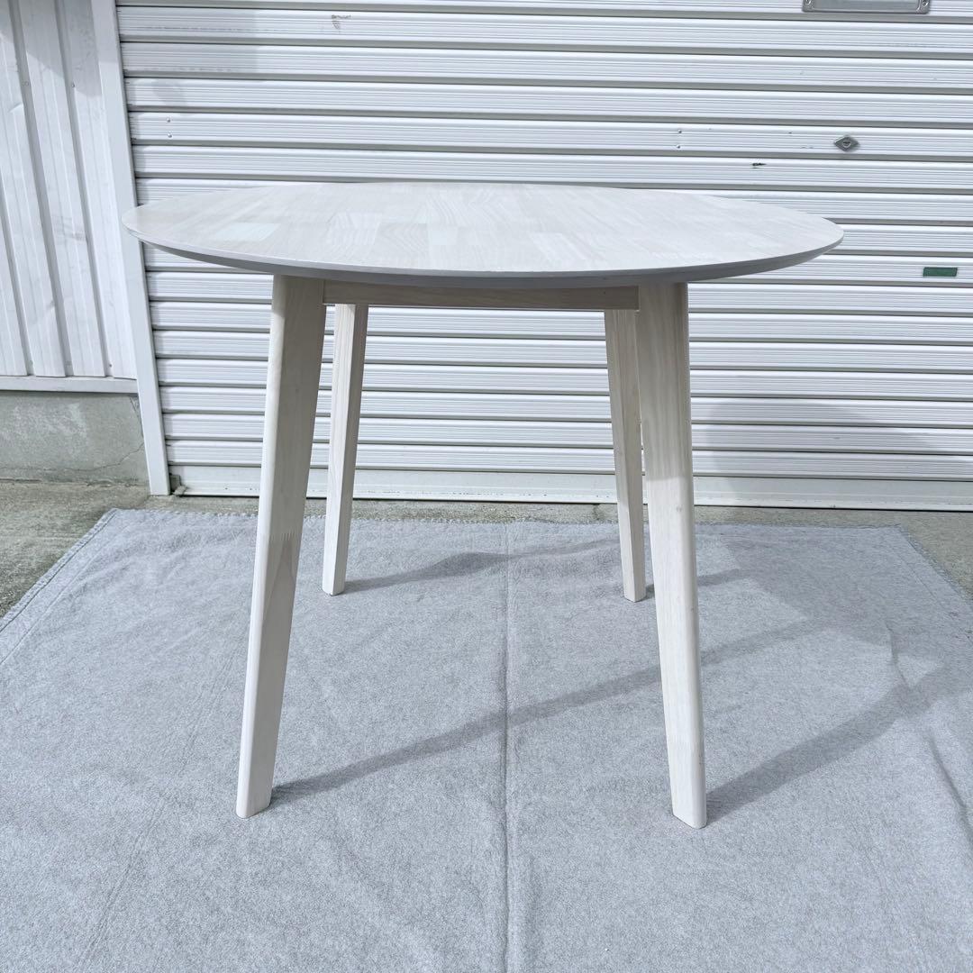 LOWYA Koup table 円形 ダイニングテーブル 北欧風90cm