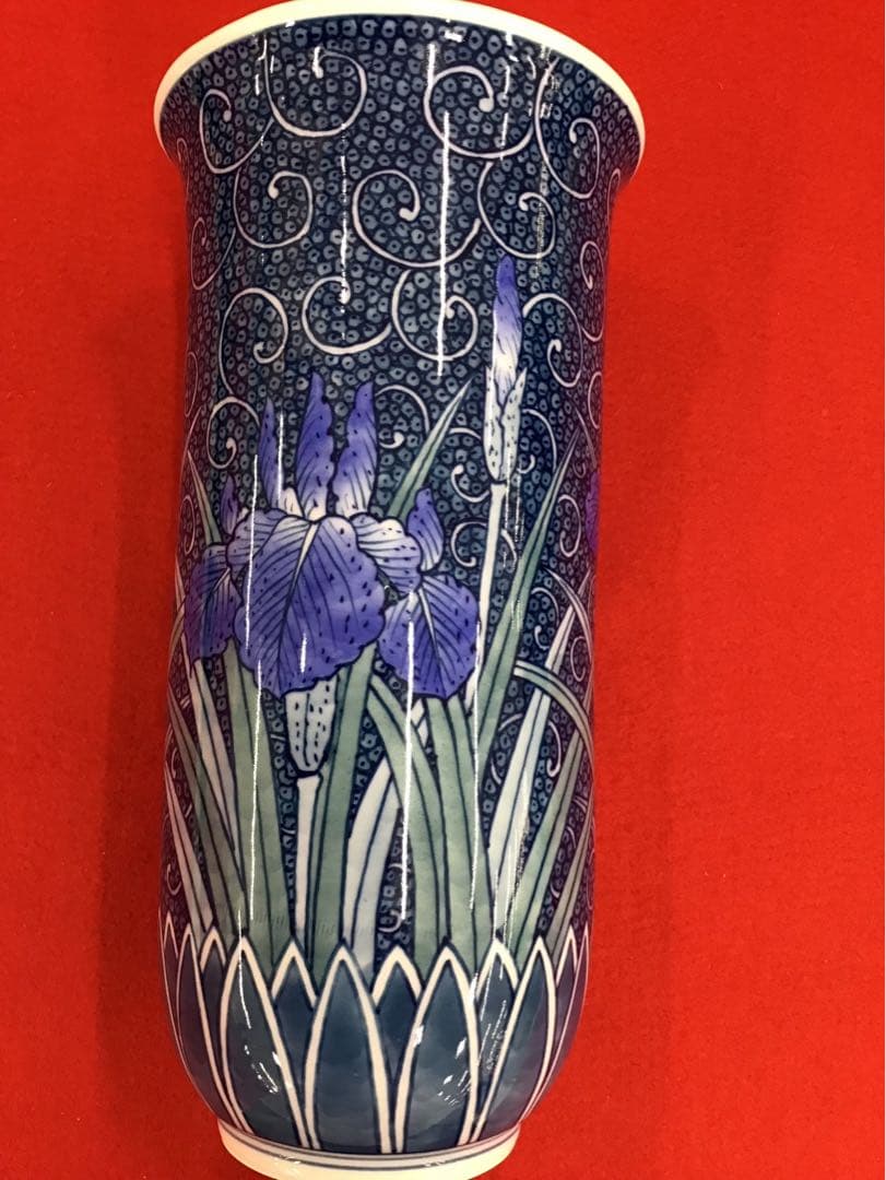 波佐見焼　手描き花器3点セット