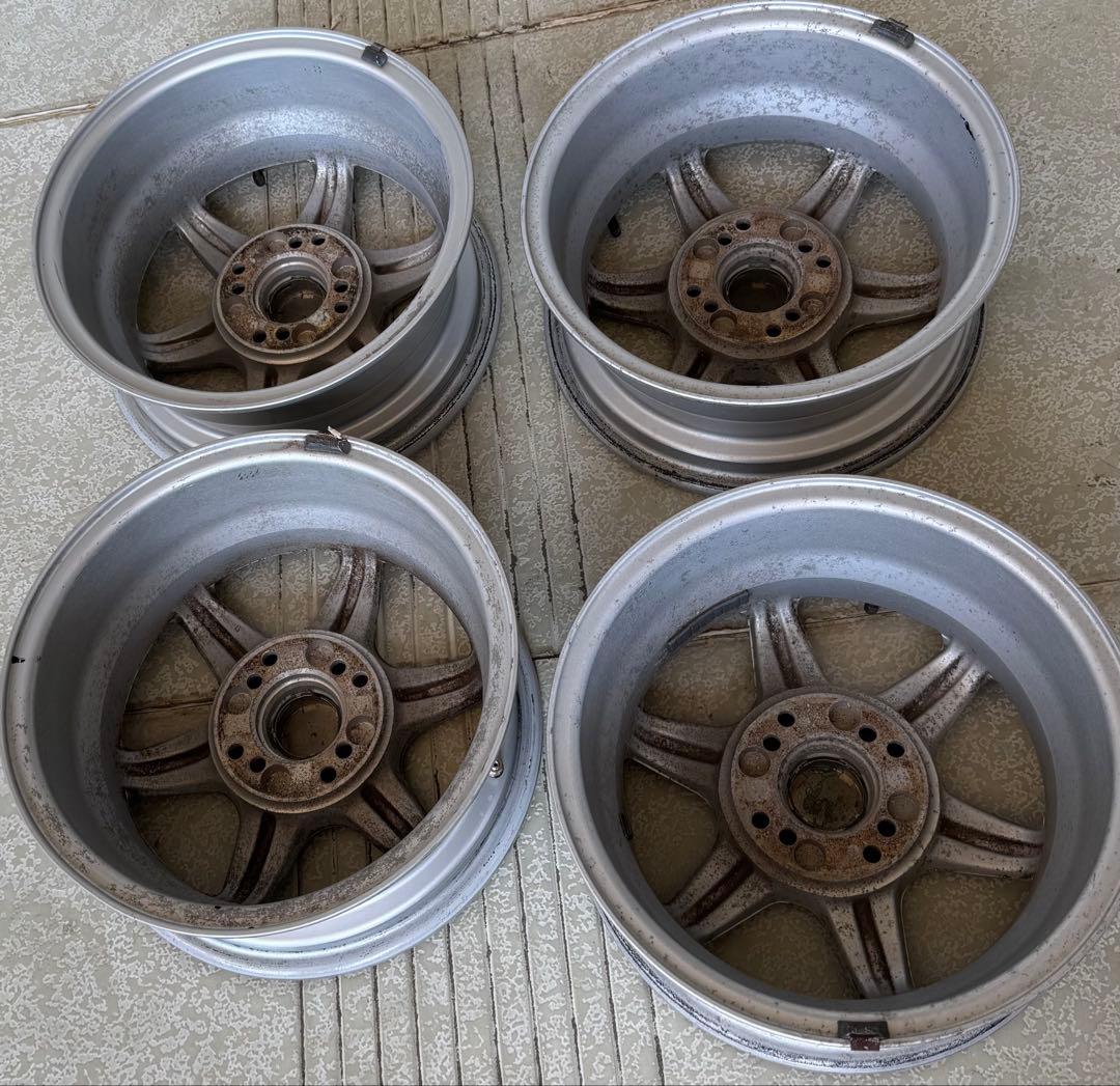 GT一R ネオヒス系当時ホイル 14インチPCD114.3/100-4H