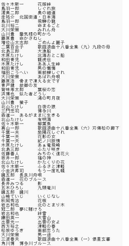 演歌CDシングル100枚セット中古品即納！