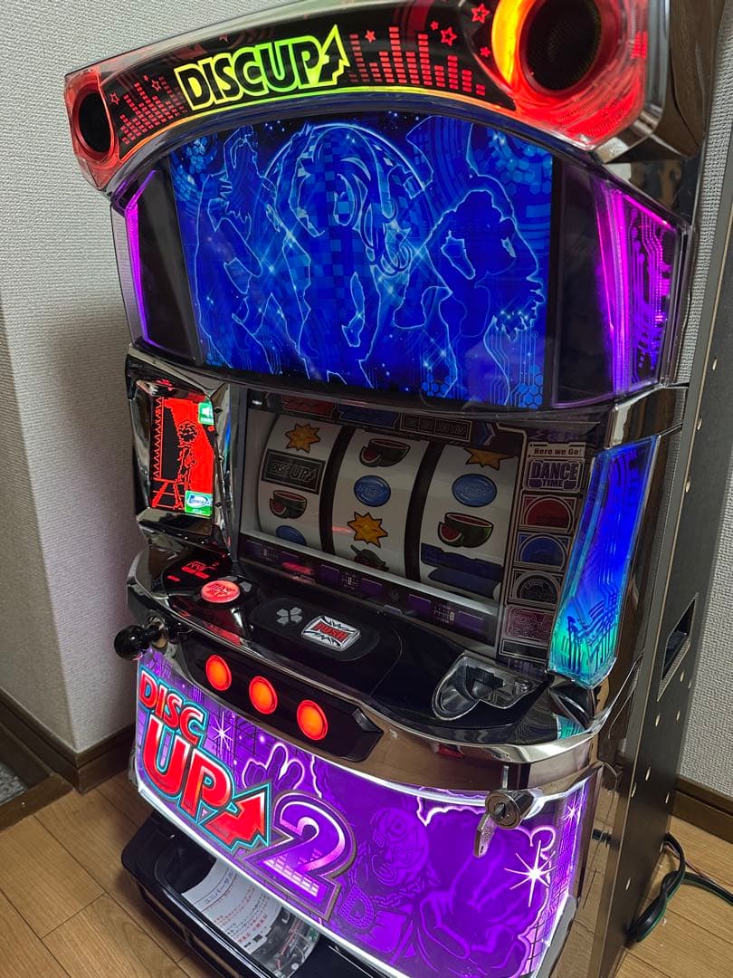 (Hayama)パチスロ ディスクアップ2 実機 不要機付 小型データ