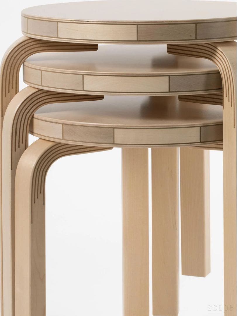 新品未使用　Artek 90th スツール60 コントラスティ
