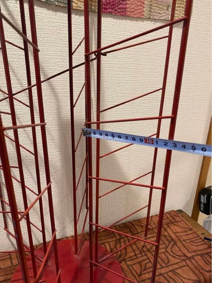 什器　回転ラック1台 古道具