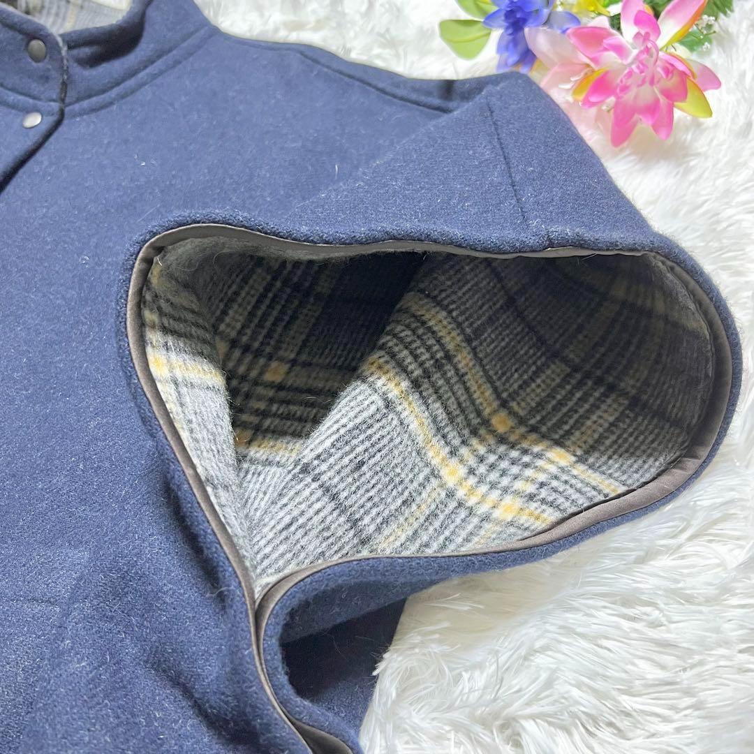 ✨Michel Beaudouin リバーシブルマント ポンチョ✨
