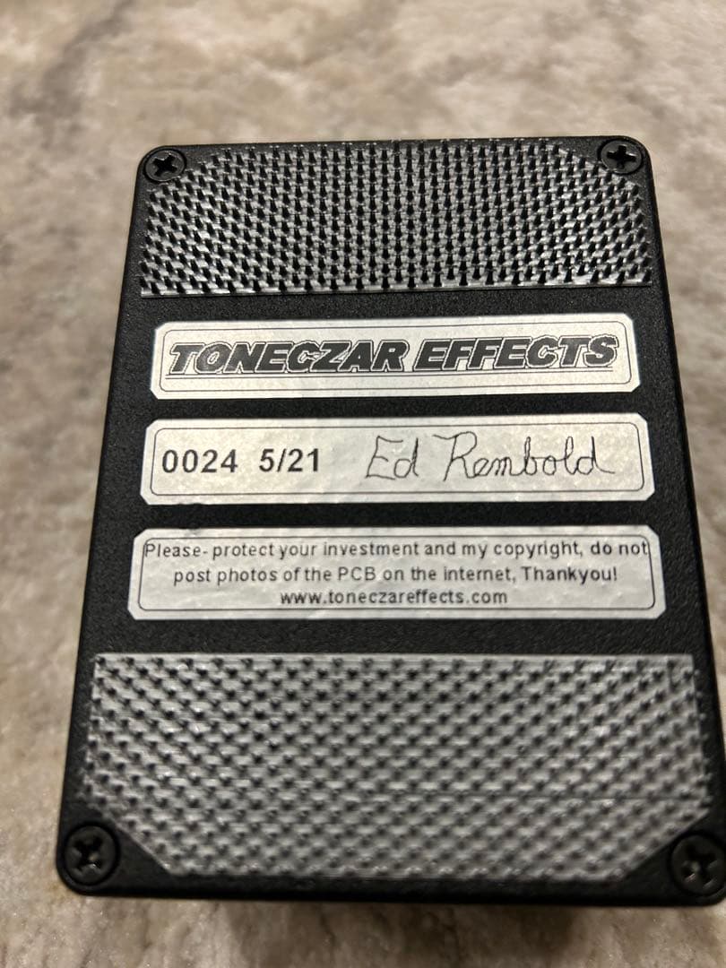 ギター Toneczar OTP FUZZ