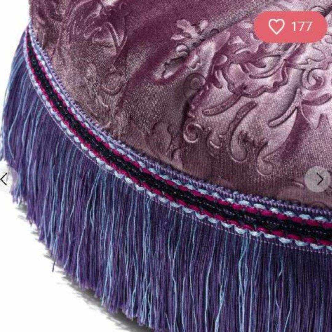 2個　フランフラン✕ANNA SUIコラボクッション紫新品Francfranc