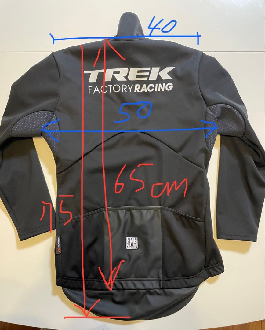希少　trek トレック　サイクルジャージ　冬用