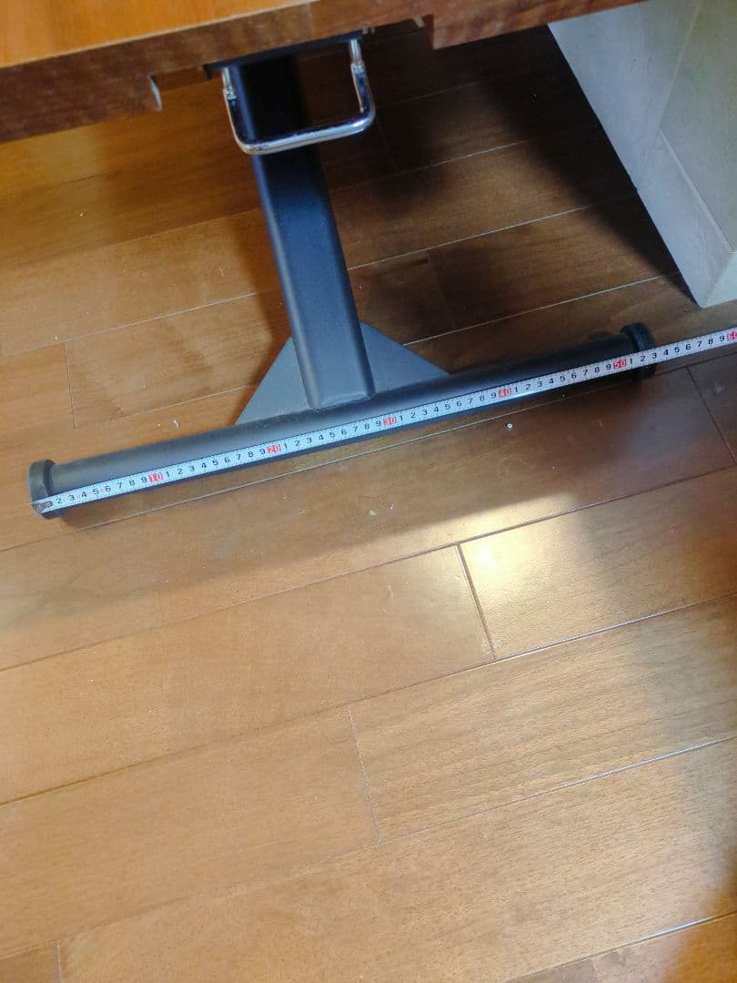 昇降ダイニングテーブル 　ブラウン