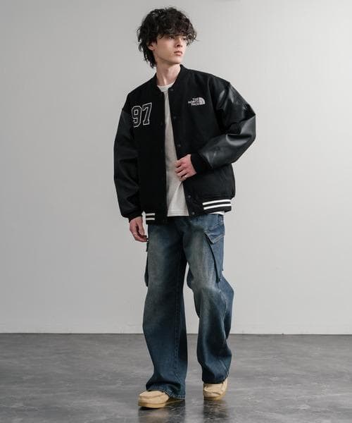 韓国限定✨THE NORTH FACE スタジャン L ブラック 新品未使用