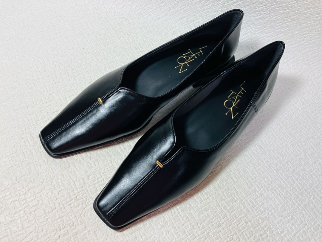 SH67◆新品◆LeTalon 2.5cmスクエアスリットソフトフラット25.0