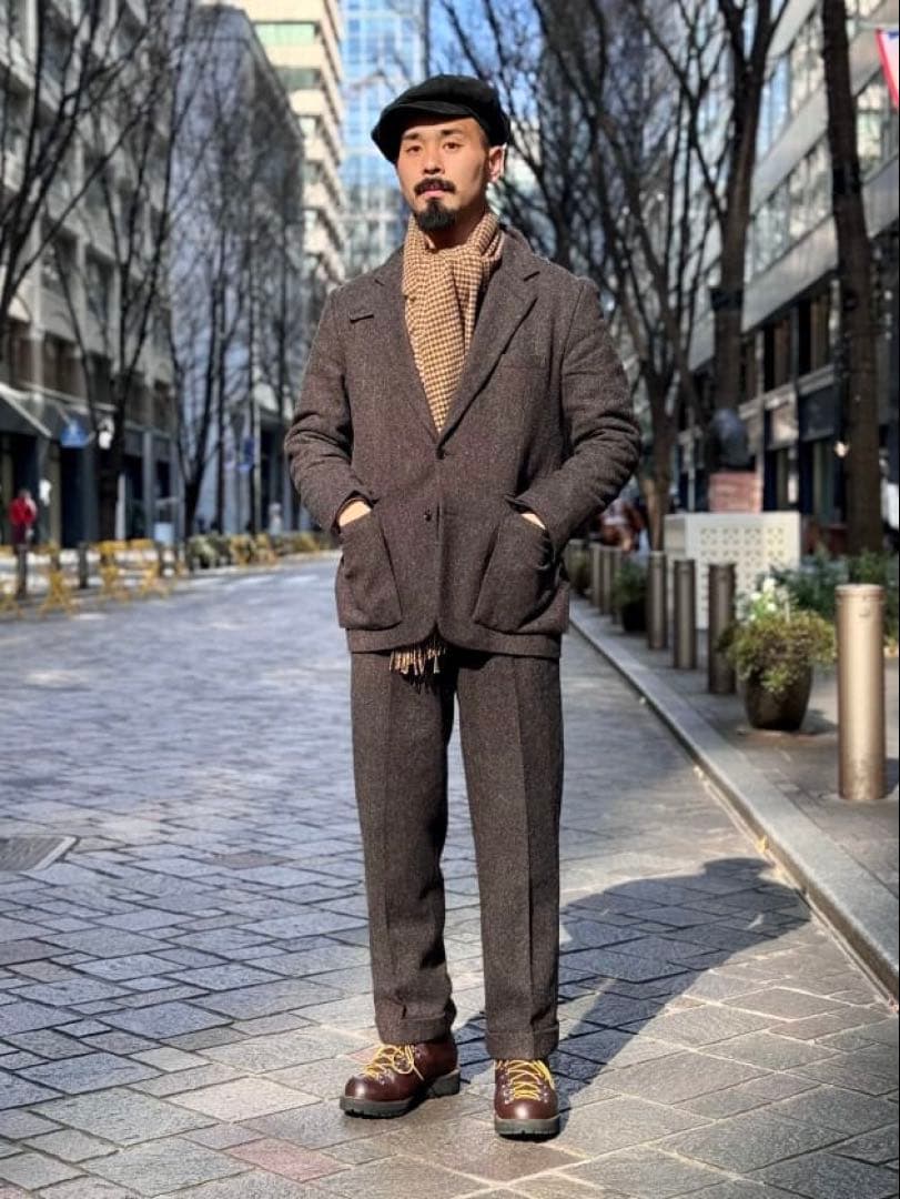 美品 セットアップkenneth field WOOLRICH